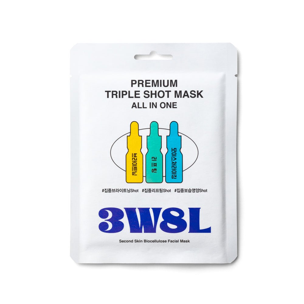 3W8L Premium Triple Shot Mask All in One 25ml - Komiko Beauty