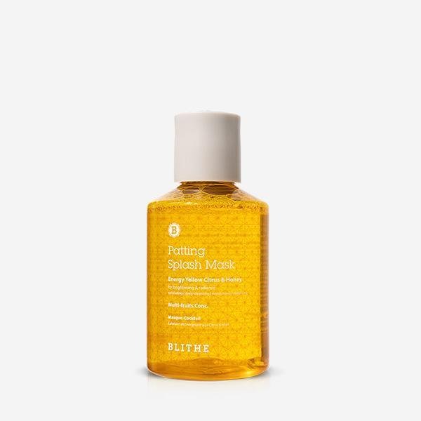 Blithe Patting Splash Mask Energy Yellow Citrus & Honey 150ml - Komiko Beauty