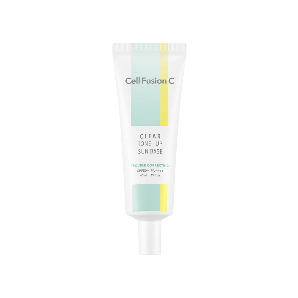 CellFusionC Clear Tone - Up Sun Base SPF 50+/ PA++++ 40ml - Komiko Beauty