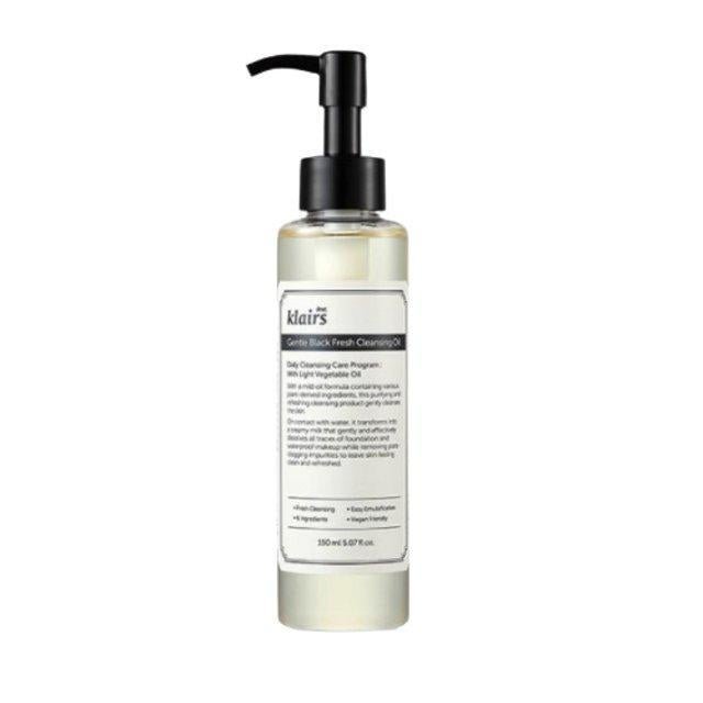 Dear Klairs Gentle Black Fresh Cleansing Oil 150ml - Komiko Beauty