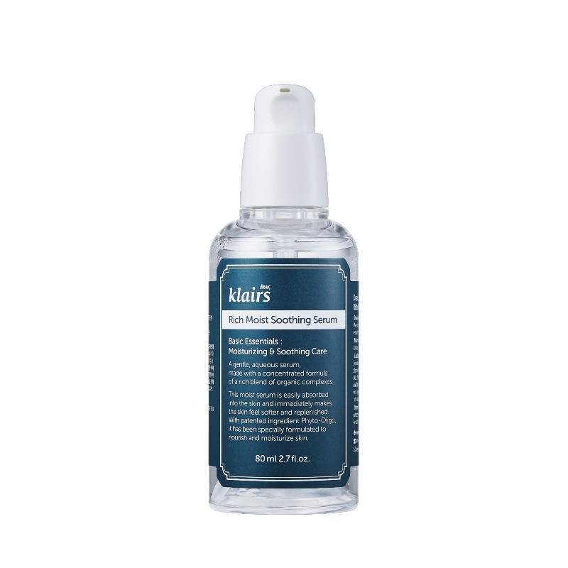 Dear Klairs Rich Moist Soothing Serum 80ml - Komiko Beauty
