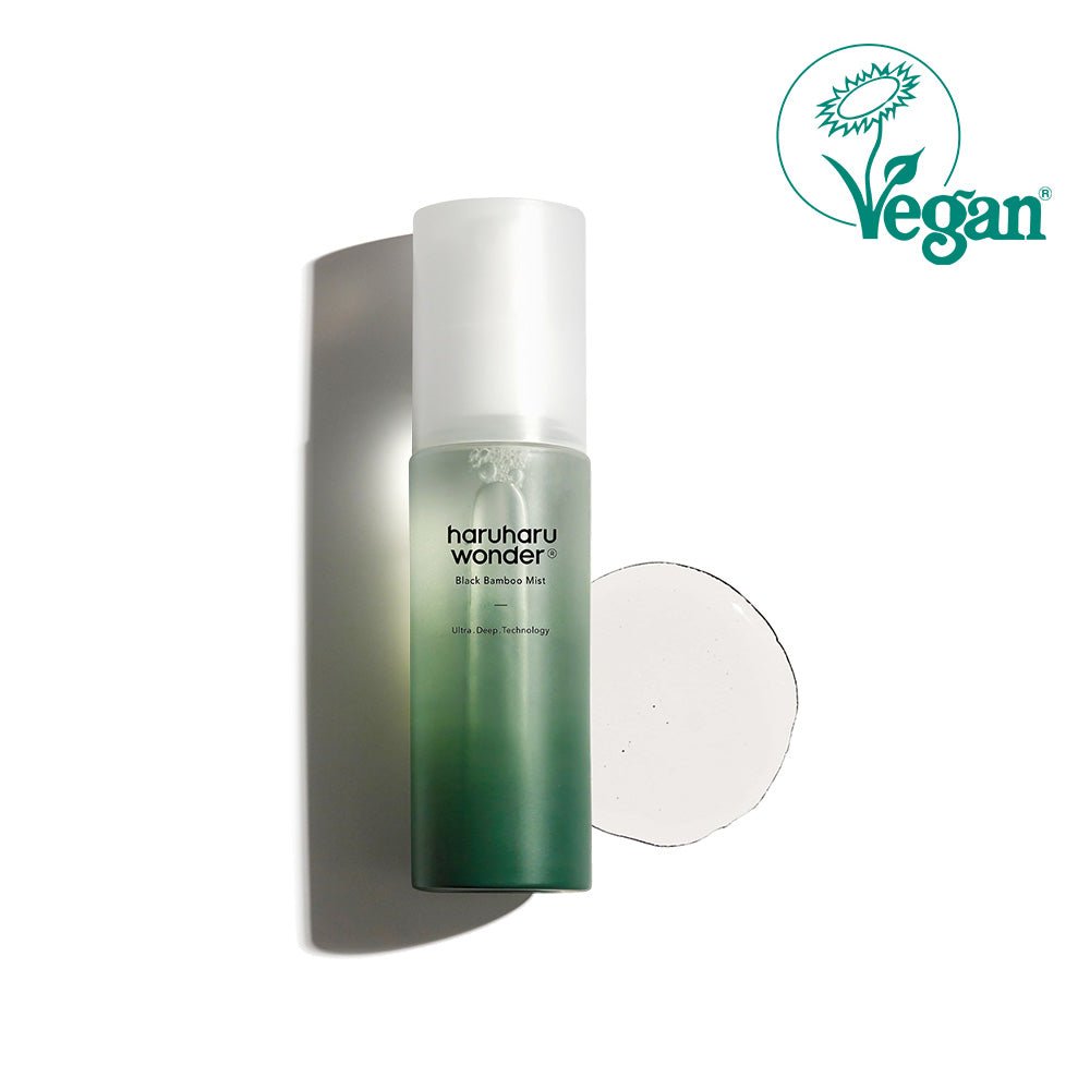 haruharuwonder Black Bamboo Mist 80ml - Komiko Beauty