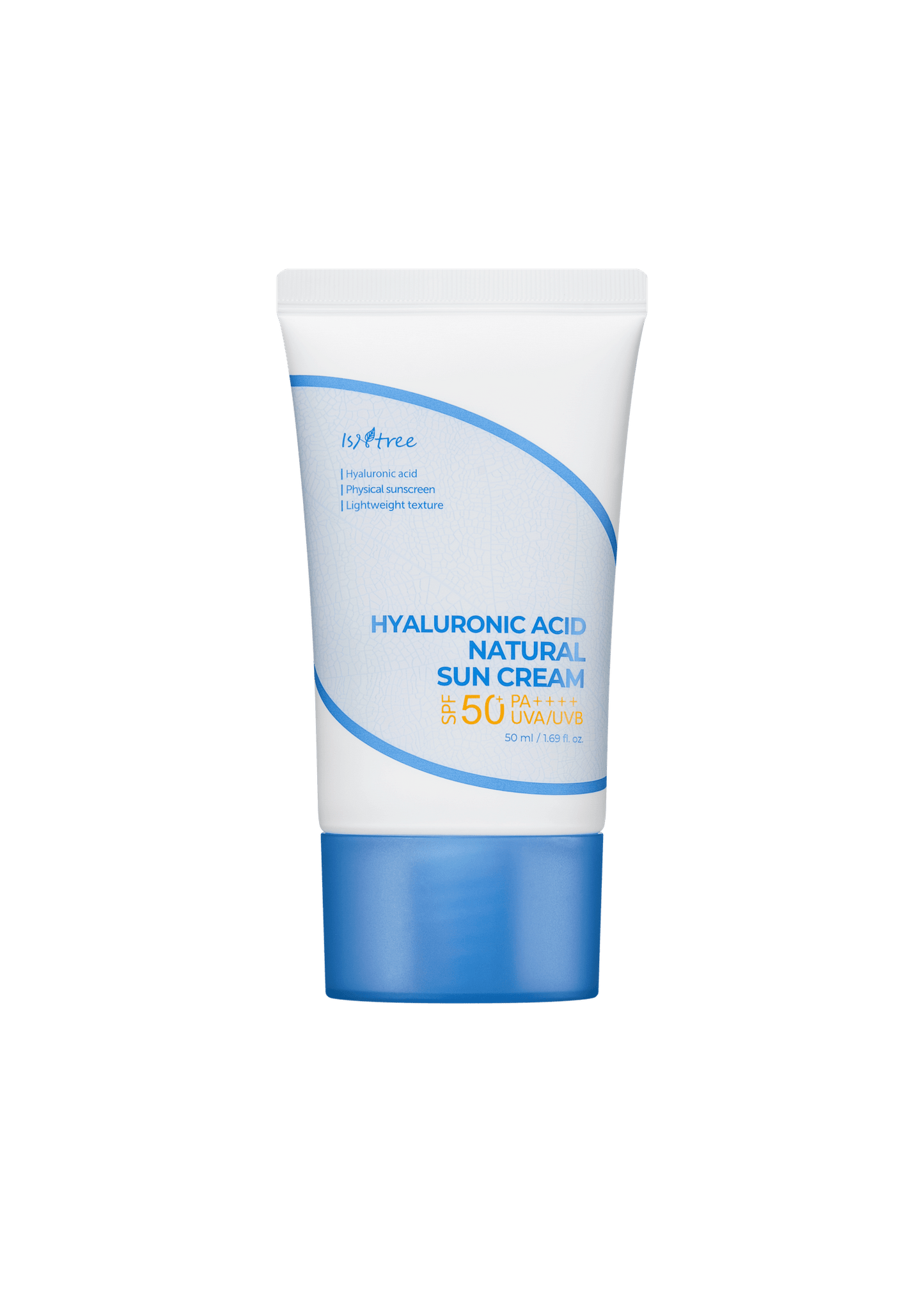 isntree Hyaluronic Acid Natural Sun Cream 50ml - Komiko Beauty
