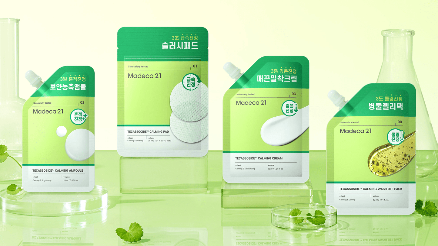 Madeca21 Tecassoside Calming Wash Off Pack 30ml - Komiko Beauty
