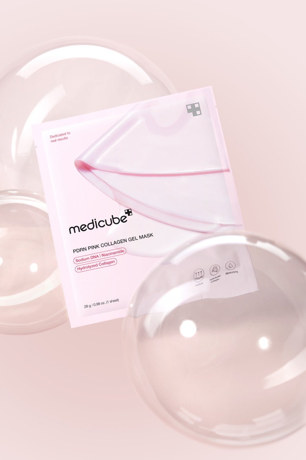 Medicube PDRN Pink Collagen Gel Mask 4EA - Komiko Beauty