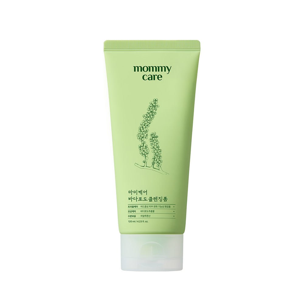mommycare Sea Grape Cleansing Foam 120ml - Komiko Beauty