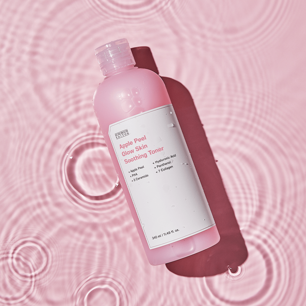 SUNGBOON EDITOR Apple Peel Glow Skin Soothing Toner 350ml - Komiko Beauty