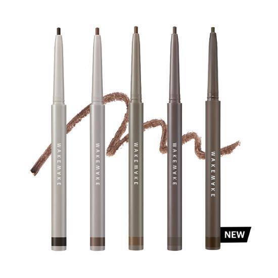 WAKEMAKE Real Ash Crayon pour les yeux 0,14 g - #03 Marron Doux