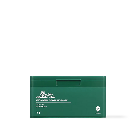 VT Cosmetics CICA Masque Quotidien Apaisant 30 pièces