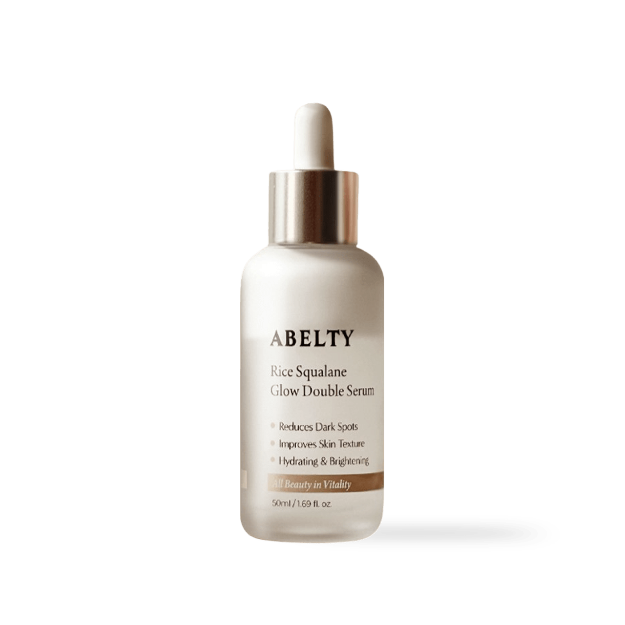 Abelty Rice Squalane Glow Double Serum 50ml - Komiko Beauty