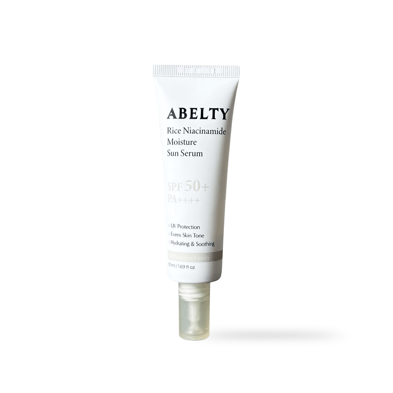 Abelty Rice Squalane Moisture Sun Serum 50ml - Komiko Beauty