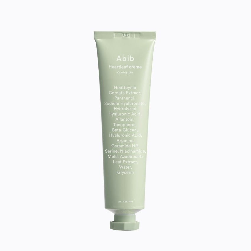 Abib Heartleaf Crème Calming Tube 75ml - Komiko Beauty