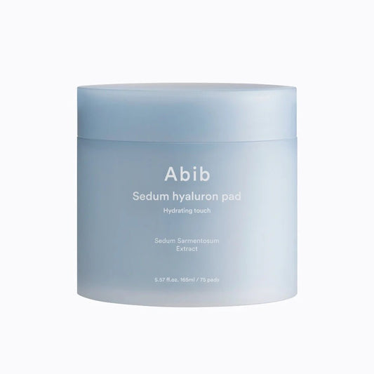 Abib Sedum hyaluron pad Hydrating touch - 165ml. 75 pads - Komiko Beauty