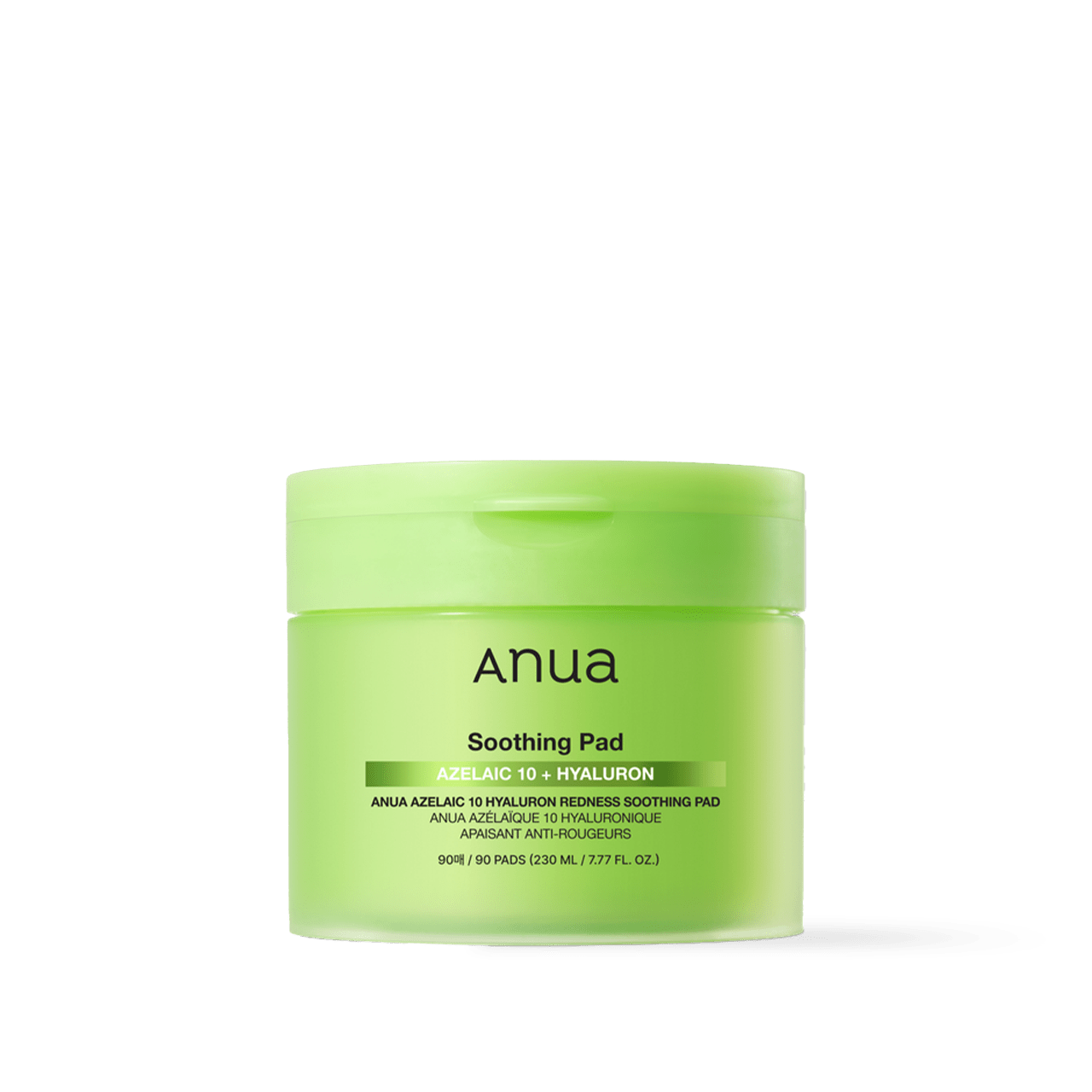 Anua Azelaic 10 Hyaluron Redness Soothing Pad 230ml 90ea - Komiko Beauty