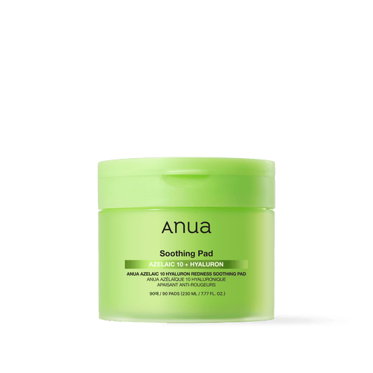 Anua Azelaic 10 Hyaluron Redness Soothing Pad 230ml 90ea - Komiko Beauty