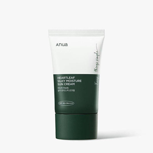 Anua HEARTLEAF SILKY MOISTURE SUNSCREEN 50ml - Komiko Beauty