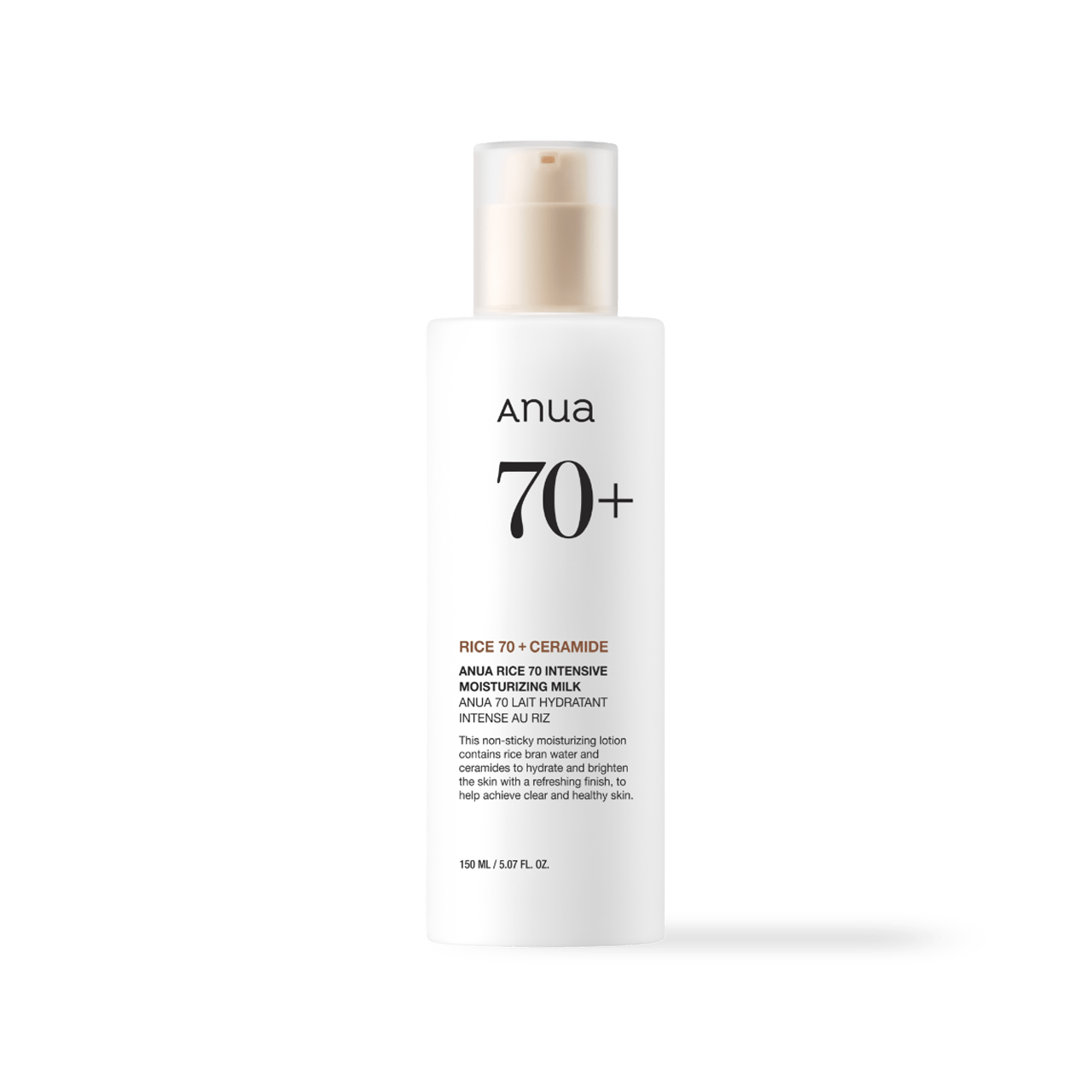 Anua RICE 70 INTENSIVE MOISTURIZING MILK 150ml - Komiko Beauty