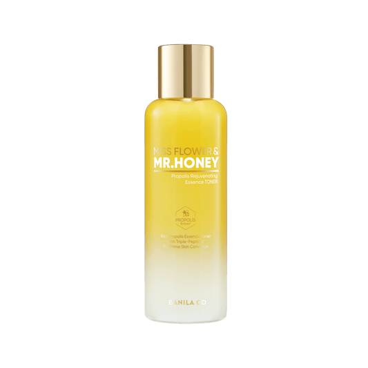 BanilaCo Miss Flower & Mr.Honey Propolis Rejuvenating Essence Toner 190ml - Komiko Beauty