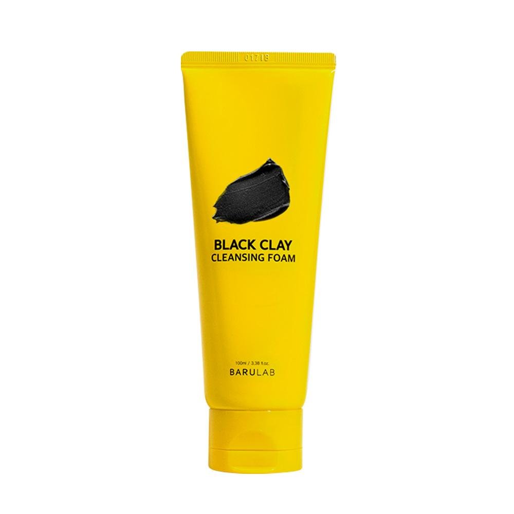 BARULAB BLACK CLAY CLEANSING FOAM 100ml - Komiko Beauty
