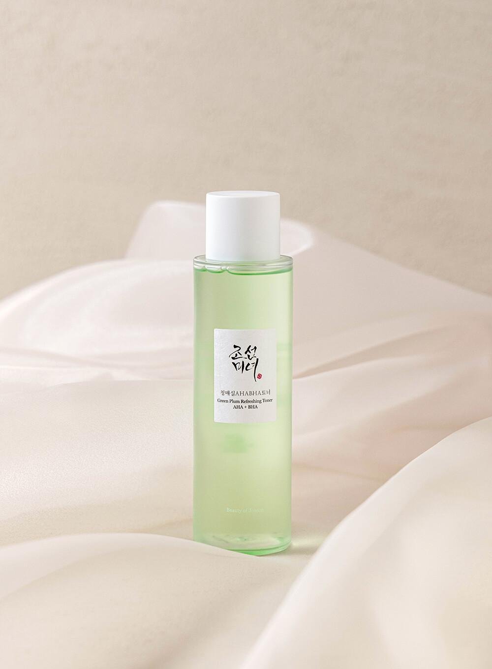 BeautyOfJoseon Green Plum Refreshing Toner : AHA + BHA 150ml - Komiko Beauty