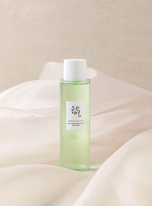 BeautyOfJoseon Green Plum Refreshing Toner : AHA + BHA 150ml - Komiko Beauty
