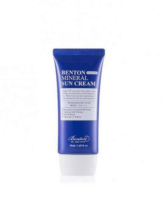 benton Skin Fit Mineral Sun Cream SPF50+/PA++++ 50ml - Komiko Beauty