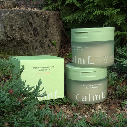 Calmf green tangerine fluid calming pad 70pad 130ml - Komiko Beauty