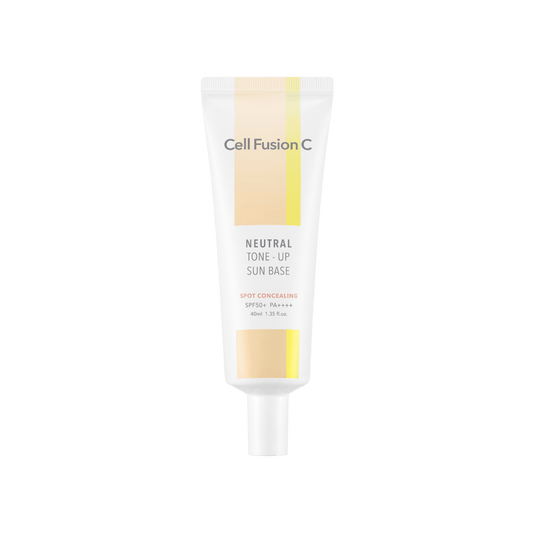 CellFusionC Neutral Tone - Up Sun Base SPF 50+/ PA++++ 40ml - Komiko Beauty