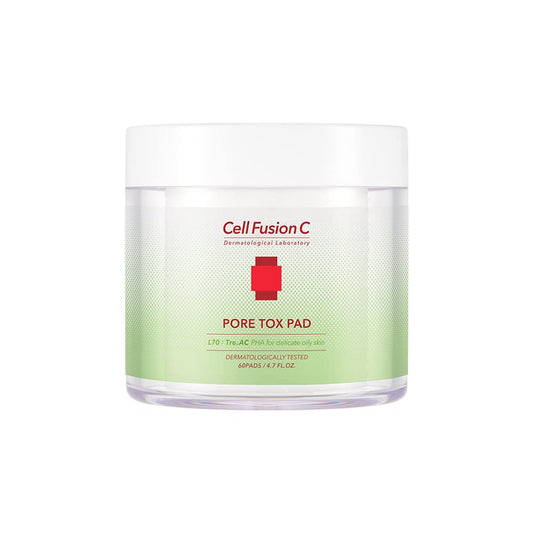 CellFusionC Pore Tox Pad - 60 pads - Komiko Beauty