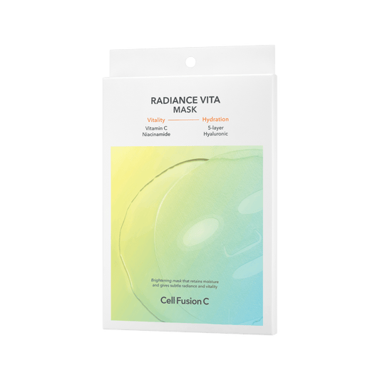 CellFusionC Radiance Vita Masks (5 sheets) - Komiko Beauty