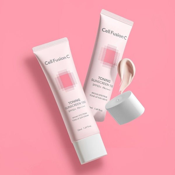 CellFusionC Toning Sunscreen 100 SPF50+/PA++++ 50ml - Komiko Beauty
