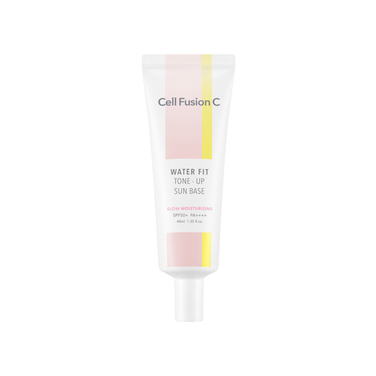 CellFusionC Water Fit Tone - Up Sun Base SPF 50+/ PA++++ 40ml - Komiko Beauty