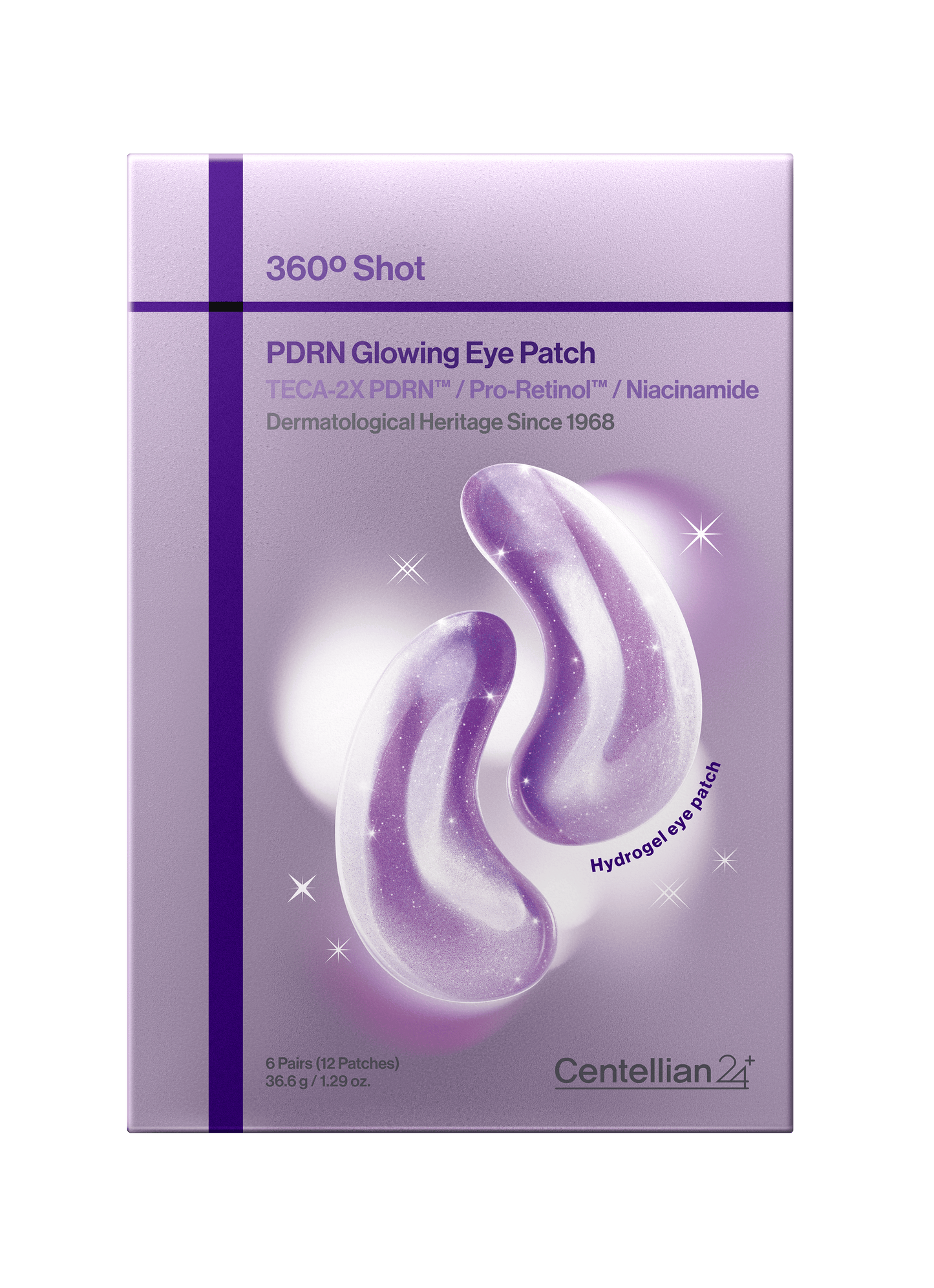 Centellian24 360º Shot PDRN glowing eye patch 6 pairs* - Komiko Beauty