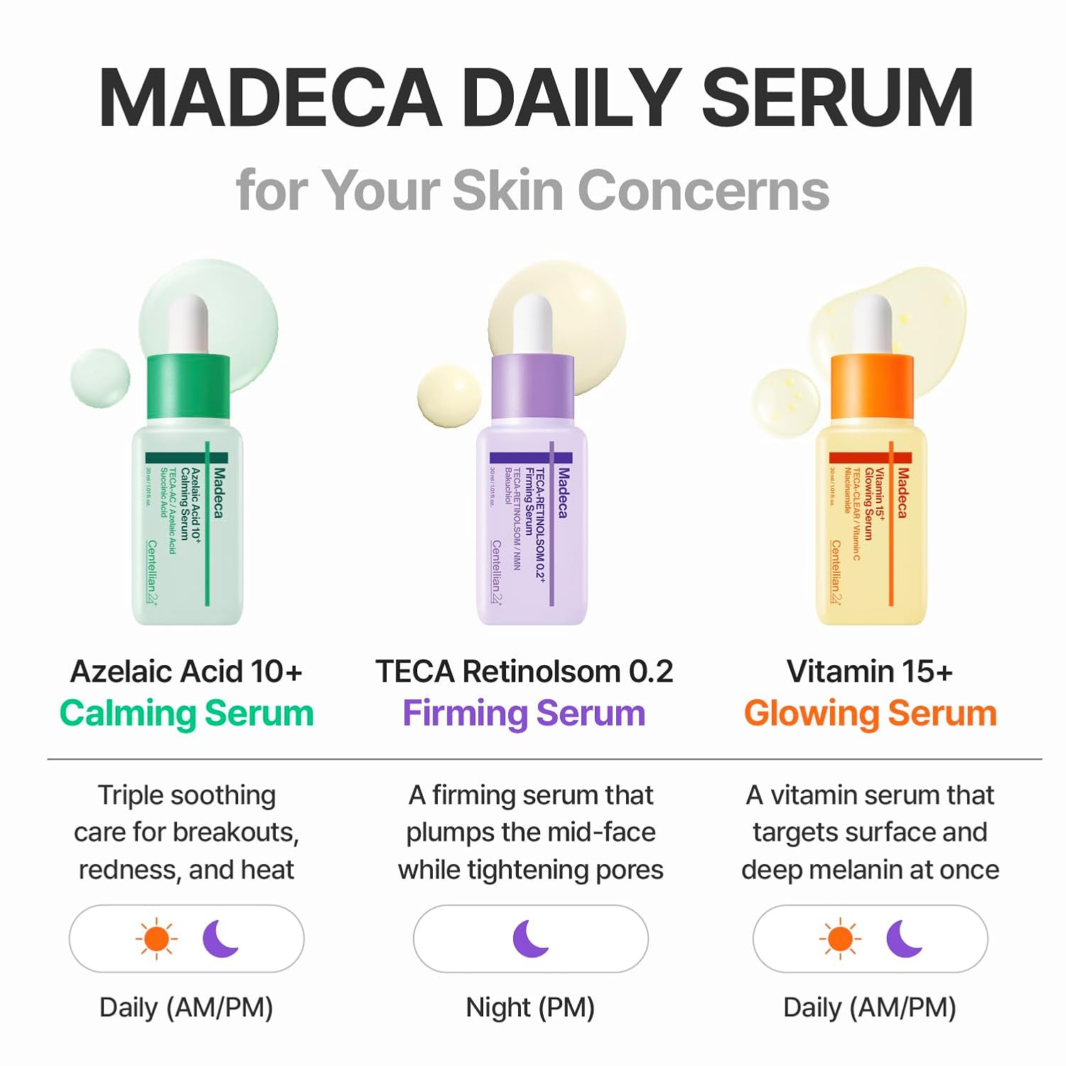 Centellian24 Madeca Azelaic Acid 10+ Calming Serum 30ml - Komiko Beauty