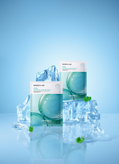 Centellian24 Madeca Lab Hyal Waterfull Glow Gel Mask 5ea - Komiko Beauty