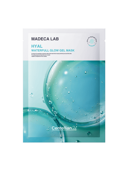 Centellian24 Madeca Lab Hyal Waterfull Glow Gel Mask 5ea - Komiko Beauty