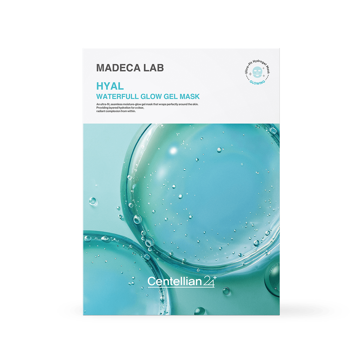 Centellian24 Madeca Lab Hyal Waterfull Glow Gel Mask 5ea - Komiko Beauty