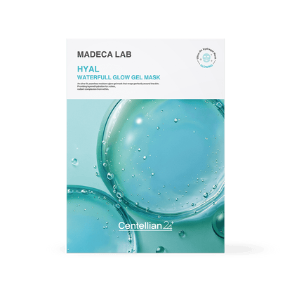 Centellian24 Madeca Lab Hyal Waterfull Glow Gel Mask 5ea - Komiko Beauty