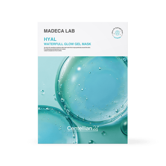 Centellian24 Madeca Lab Hyal Waterfull Glow Gel Mask 5ea - Komiko Beauty