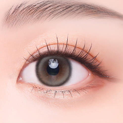 cocoview Crescent Gray 1month 0.00D 2ea/1Pack - Komiko Beauty