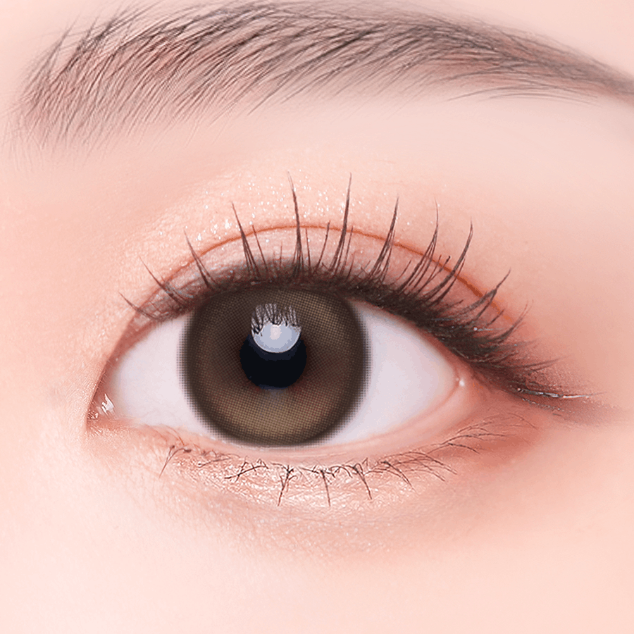 cocoview Glow Brown 1month 0.00D 2ea/1Pack - Komiko Beauty