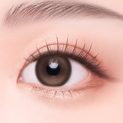 cocoview Glow Brown 1month 0.00D 2ea/1Pack - Komiko Beauty