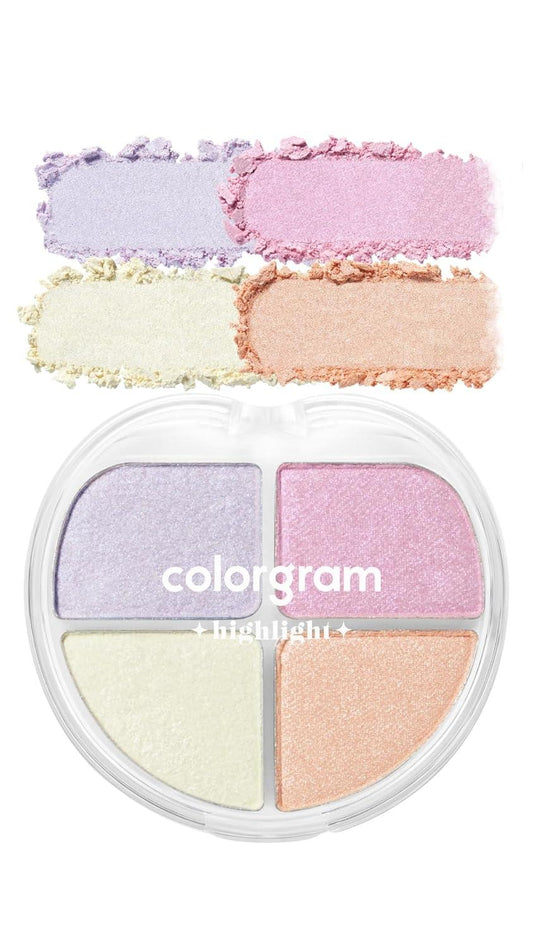 Colorgram Tintory Highlighter Palette 01 Jelly Beam - Komiko Beauty
