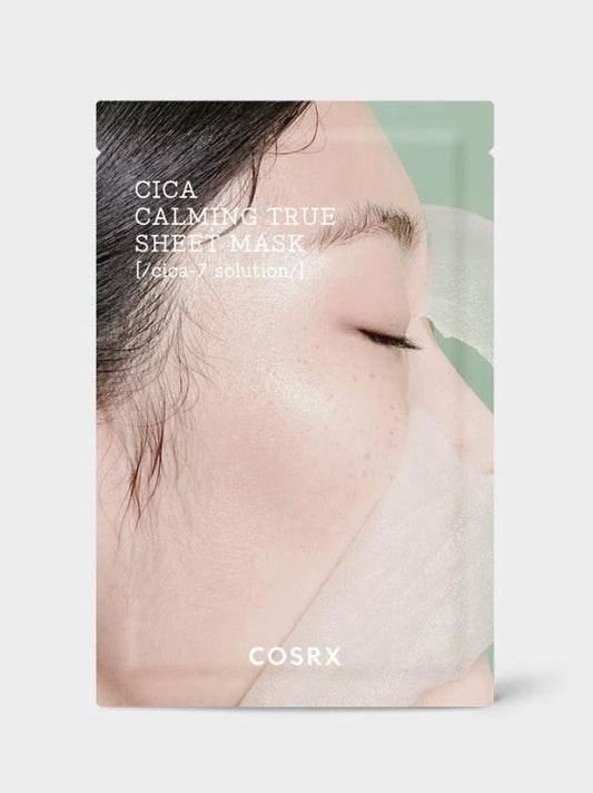 Cosrx PURE FIT CICA CALMING TRUE SHEET MASK 1ea 21g - Komiko Beauty