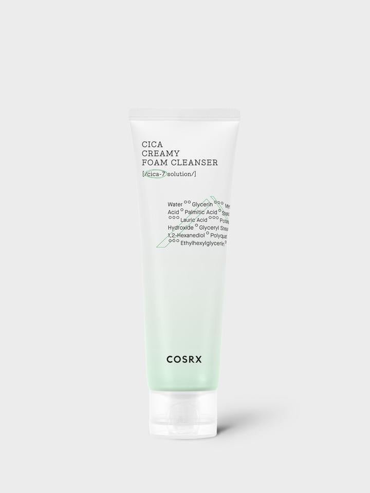 Cosrx Pure Fit Cica Creamy Foam Cleanser 150ml - Komiko Beauty
