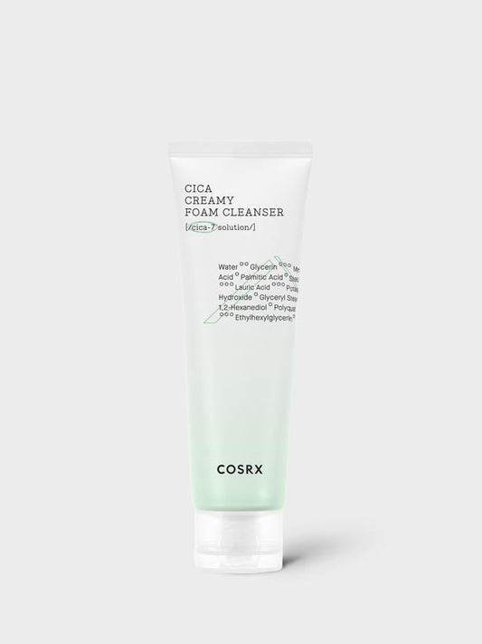 Cosrx Pure Fit Cica Creamy Foam Cleanser 150ml - Komiko Beauty
