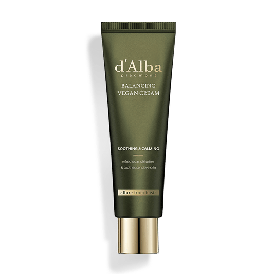 d'Alba Mild Skin Balancing Vegan Cream 55ml - Komiko Beauty