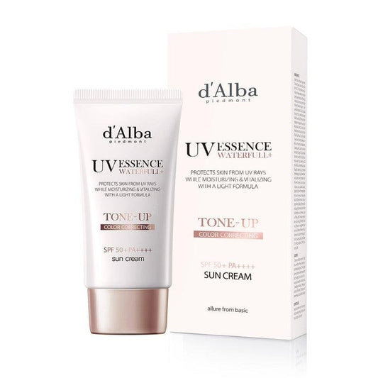 d'Alba Waterfull Tone - up Sunscreen 50ml - Komiko Beauty