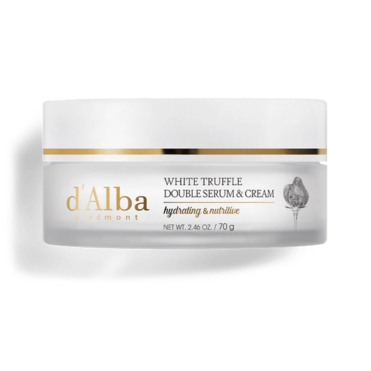 d'Alba White Truffle Double Serum & Cream 70g - Komiko Beauty