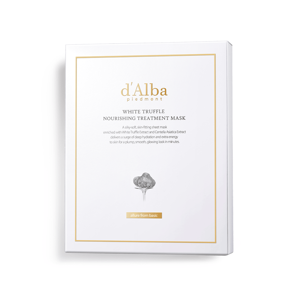 d'Alba White Truffle Nourishing Treatment Mask 25ml*5pcs - Komiko Beauty
